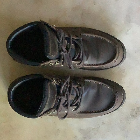 Timberland Leather Hiking Boots Men’s US 8.5 - Picture 3 of 5